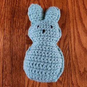 Crochet Mint Bunny Peep